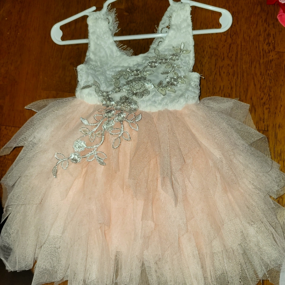 Ruffle Lace Dress